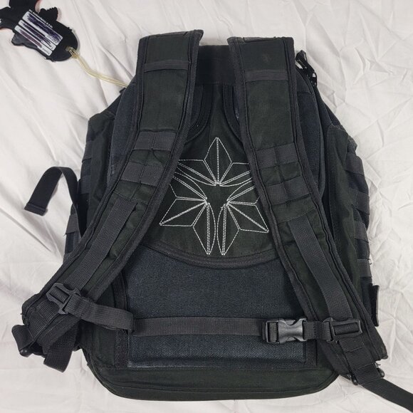 Datsusara Battlepack Mini Black Tactical Backpack Hunting Outdoors Camping Trave - Picture 2 of 11